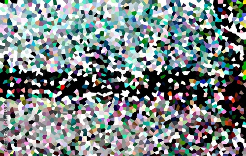 Abstract crystallize polygon pattern background
