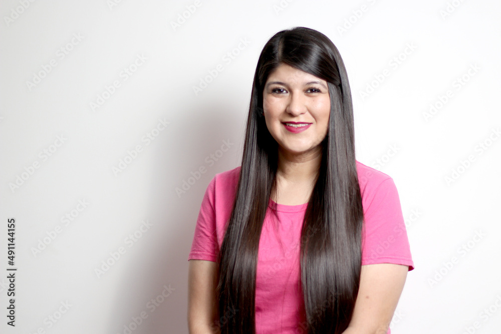 Latin Young Adult Woman Shows How Silky and Shiny Her Black Hair is, Very  Long, Straight, Very Happy and Proud of the Beautiful Ha Stock Image -  Image of latin, keratin: 249169119
