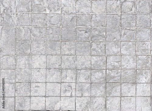 Cement Block Floor Texture Background