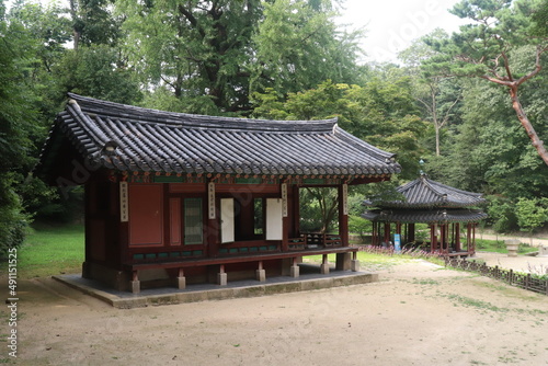 Changdeokgung Palace, Secret Garden, Jondeokjeong Pavilion Area © thafool