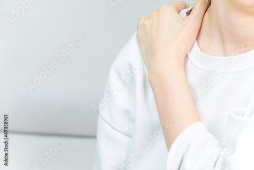 A person with a sick body.