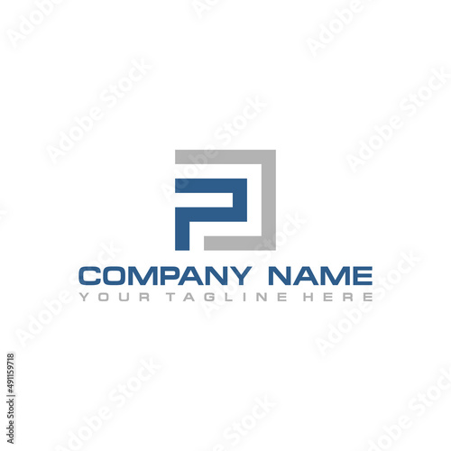 FP Initial Logo Sign Design for Your Company