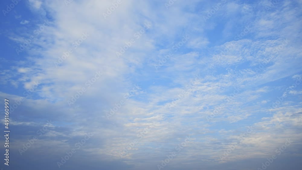 Vibrant blue sky with cloud on a cloudy day time lapse. Vibrant blue sky with cloud on a cloudy day time lapse.