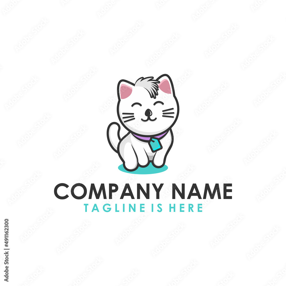 Cat Logo Sign Design Cat Logo Sign Design