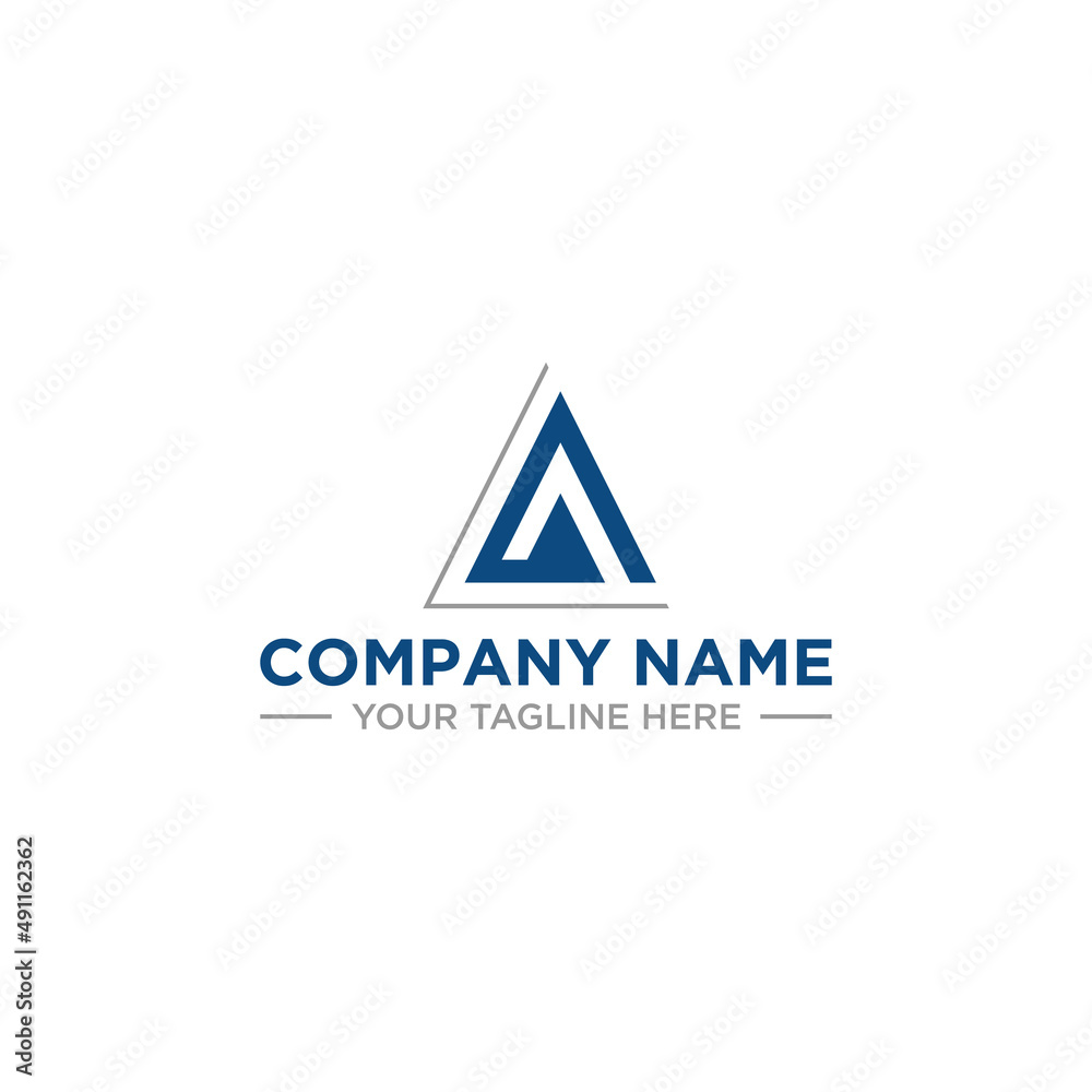 A Initial Logo Sign Design A Initial Logo Sign Design