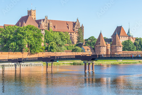 Malbork  Poland - largest castle in the world by land area  and a Unesco World Heritage Site  the Malbork Castle is a wonderful exemple of Teutonic fortress
