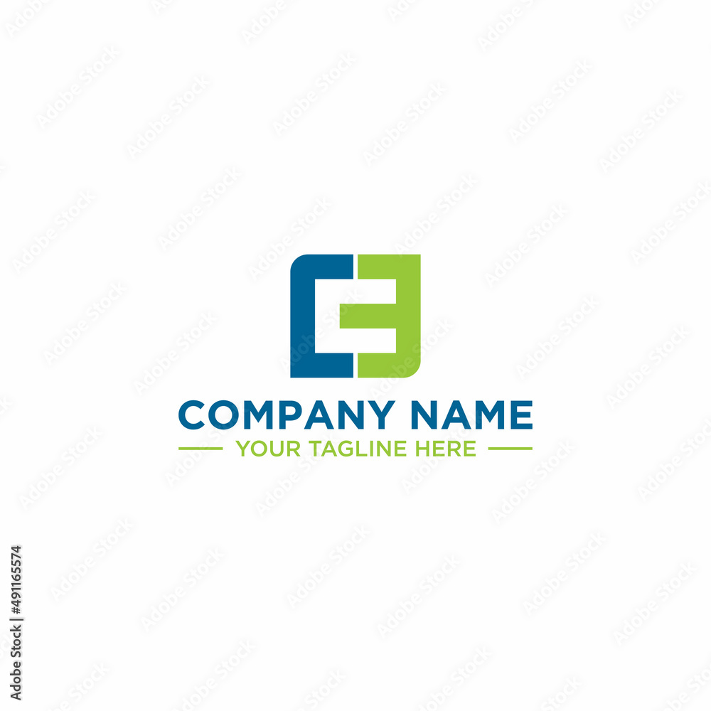 CE or EC Initial Logo Sign Design CE or EC Initial Logo Sign Design