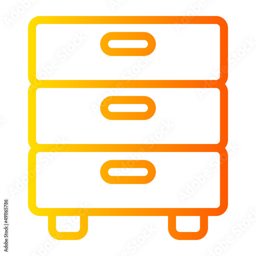 drawer gradient icon