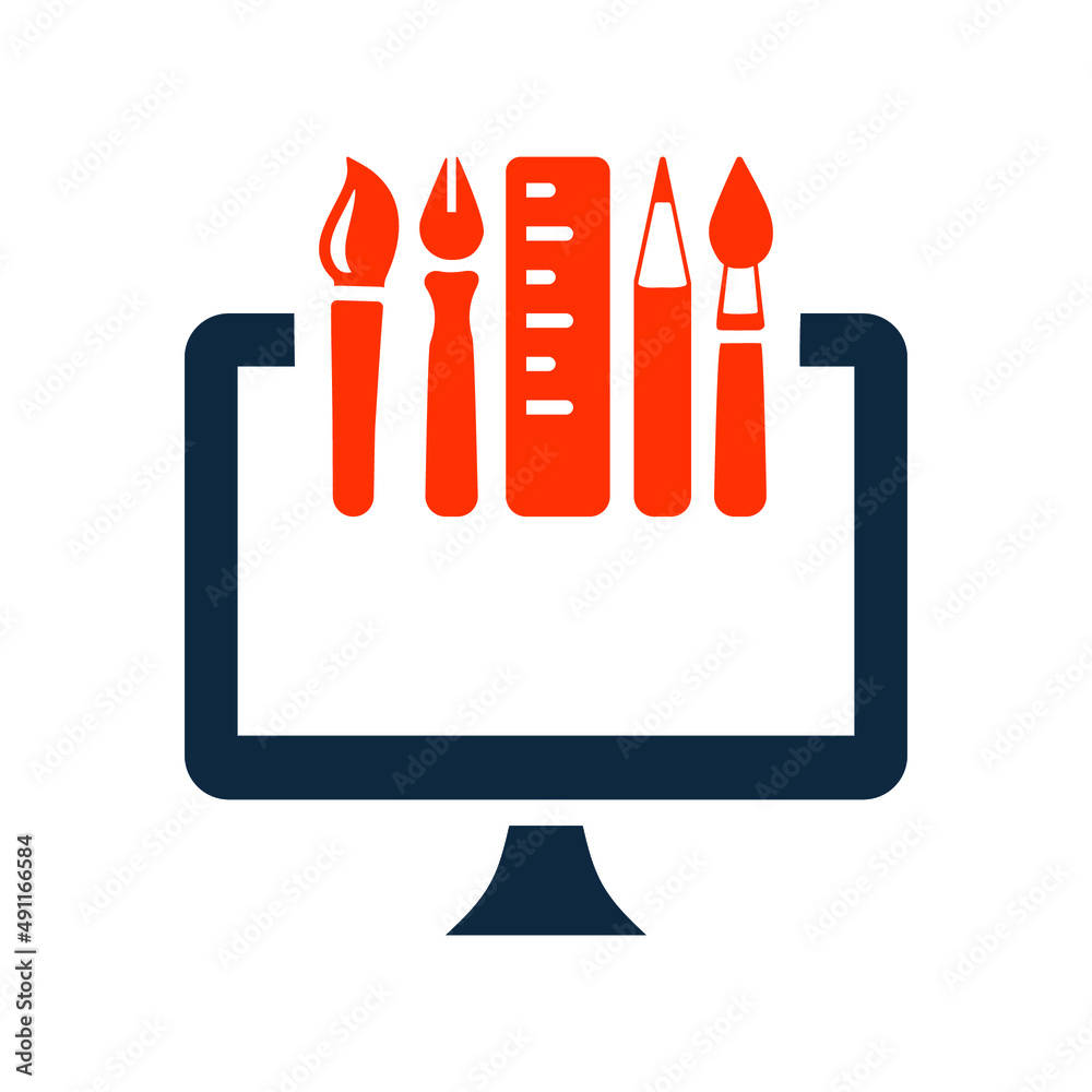 Website, design icon. Editable vector graphics.