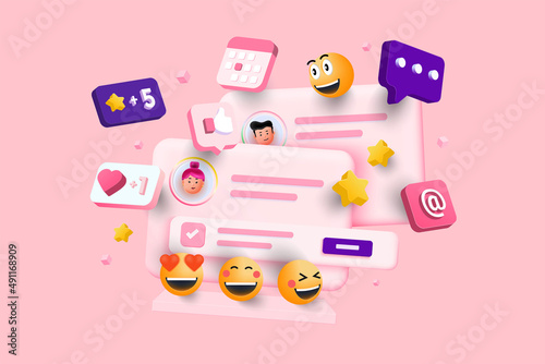The concept of finding the best candidate for a job. The HR manager is reviewing the resume of a new employee. Vector 3D illustration.