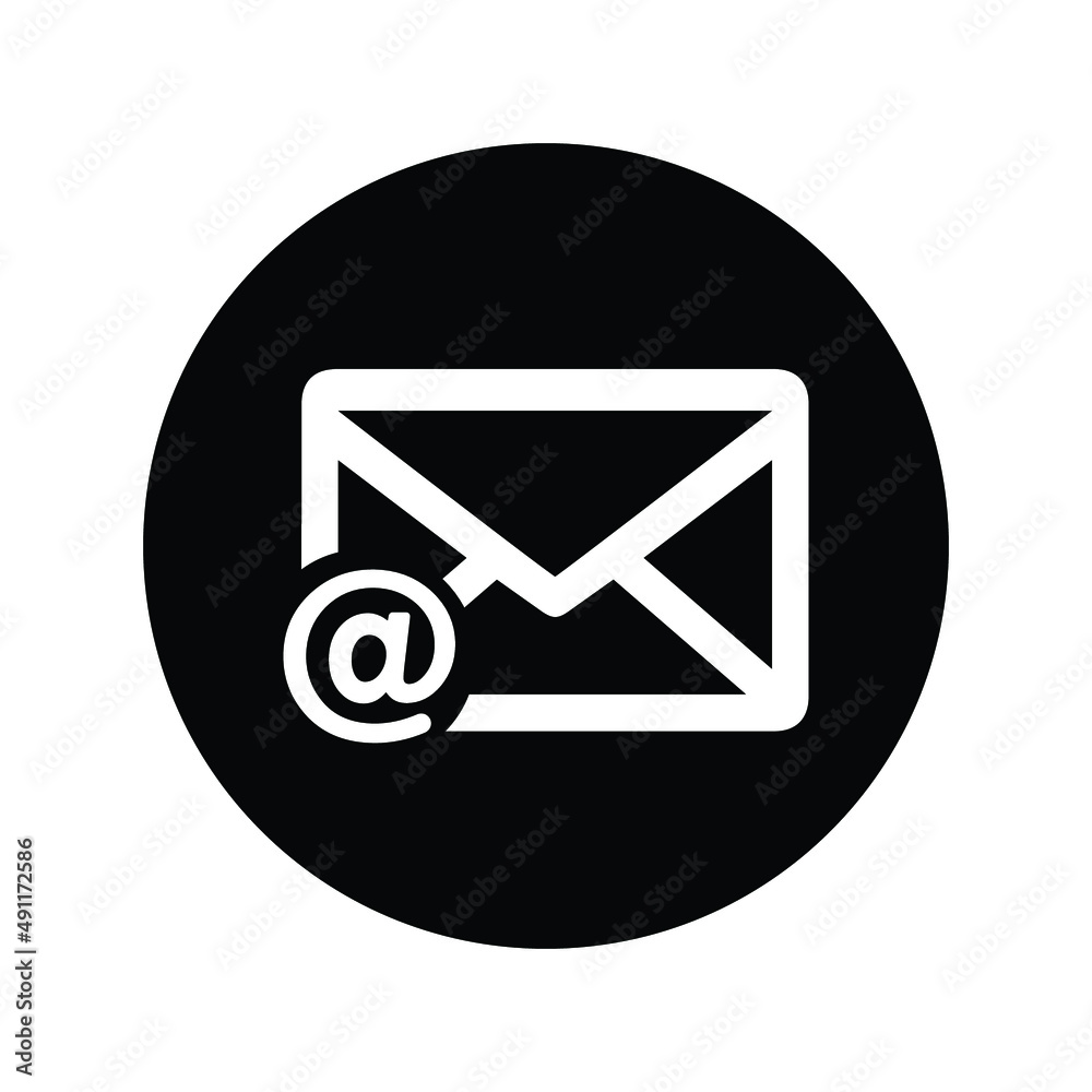 Email, subscription, mail icon. Black vector sketch. Email, subscription, mail icon. Black vector sketch.
