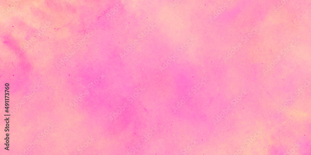 Abstract background. Fantasy smooth light pink watercolor paper textured. Soft Pink watercolor background for your design, watercolor background concept, vector.