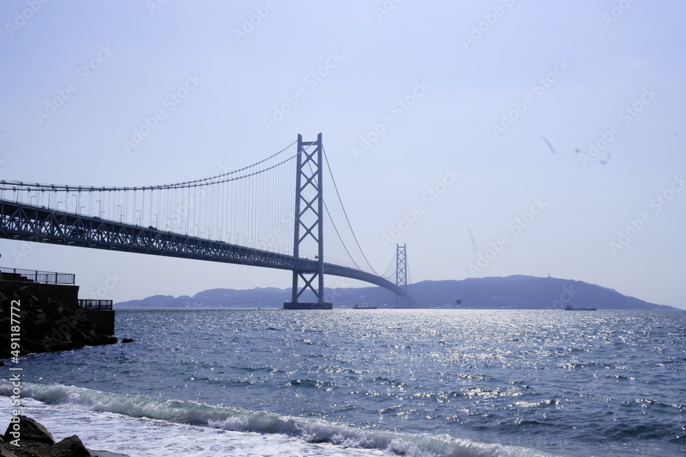Fototapeta premium 明石海峡大橋