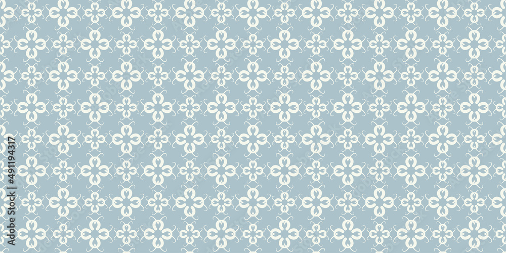 Background pattern with simple decorative elements. Seamless pattern, texture. Vector illustration 