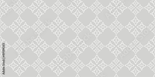 Seamless damask wallpaper, texture. Vector illustration