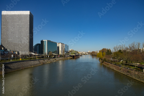 view on the city of Neuilly sur Seine