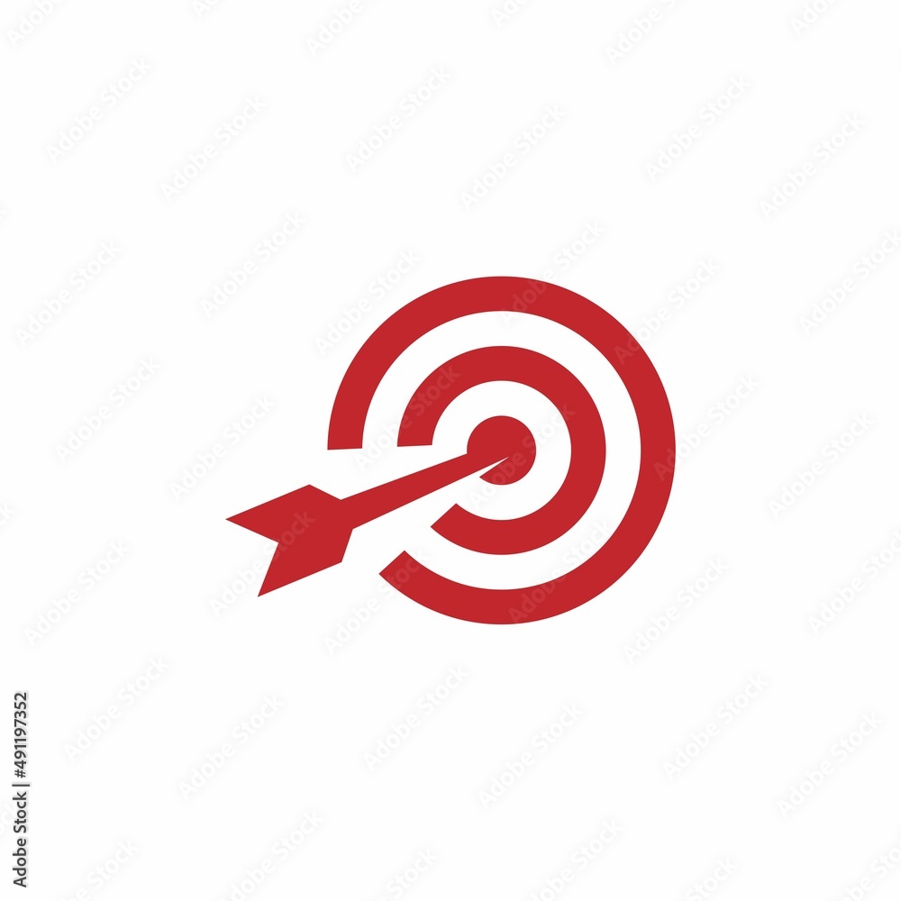 target logo vector icon design illustration