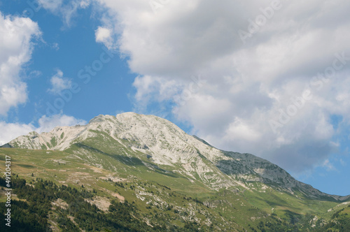 Summer Mountain Landscape. Italian Alps
