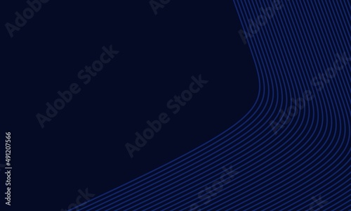 Modern abstract background design with dark blue line. Vector design for covers, poster, advertisement, flyer, banner