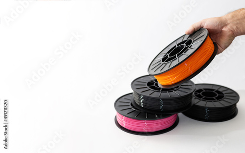 Fotografía PLA plastic for 3D printing