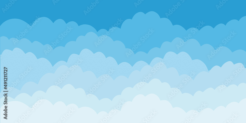 blue sky with clouds illustrator blue sky with clouds illustrator