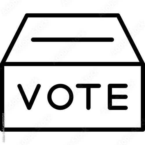 Voting Booth Icon