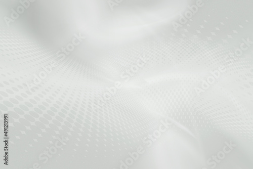 Gray halftone pattern with white line motion backdrop wallpaper. Clean Grey geometric background.