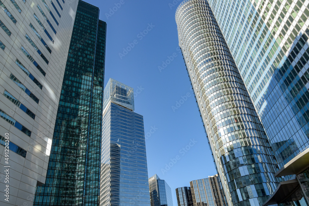 view of the La Defense business district