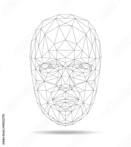 People recognition faces scan