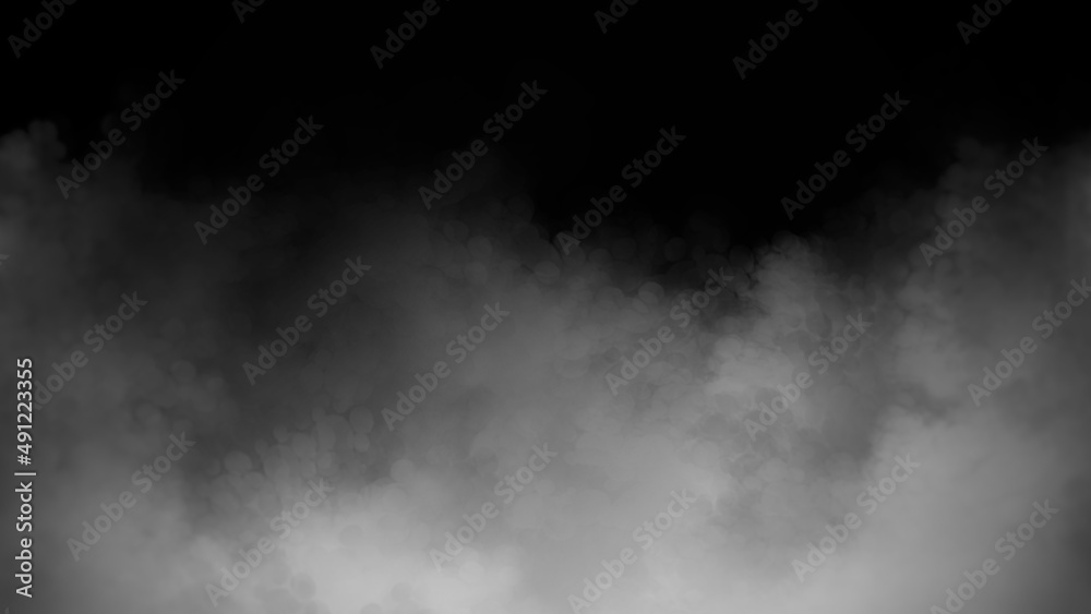 smoke on black background smoke on black background