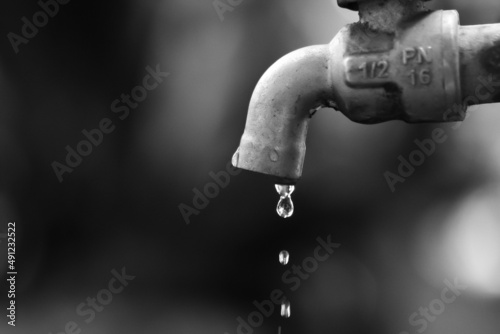 Slika na platnu Water scarcity concept