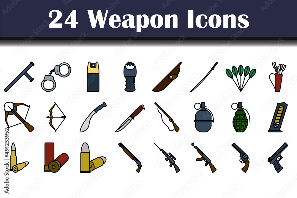 Weapon Icon Set Weapon Icon Set
