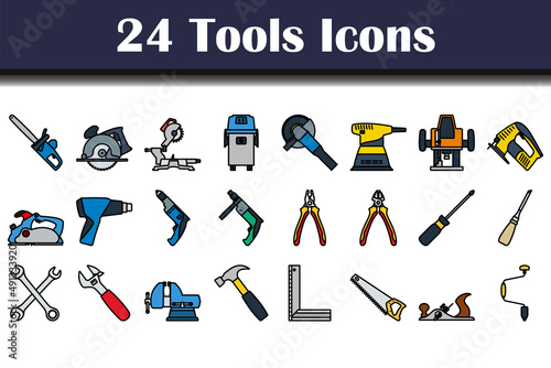 Tools Icon Set