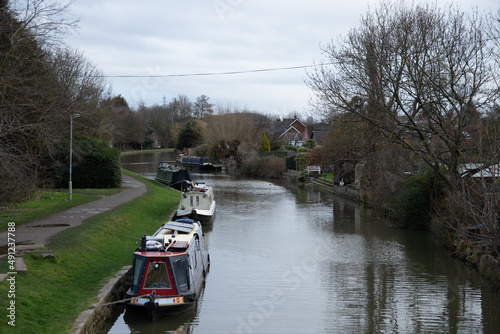 The Grand Union Canal, Loughborough, Leicestershire