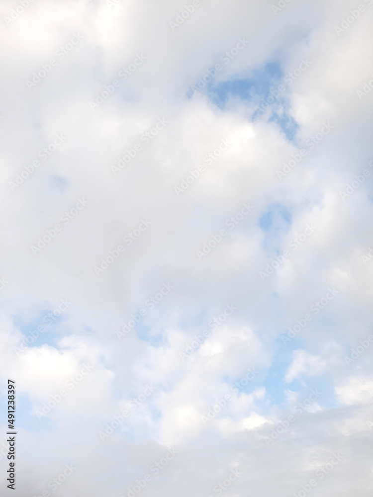 Obraz premium blue sky with clouds