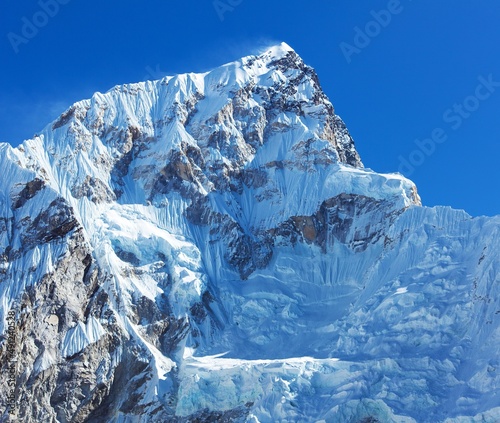 Quadro em tela Mount Nuptse, Nepal Himalayas mountains