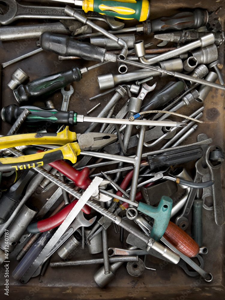 Fototapeta premium set of tools