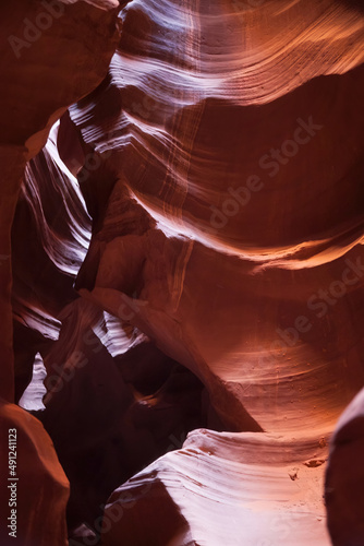 Colorful Abstraction in Stone from Antelope Canyon