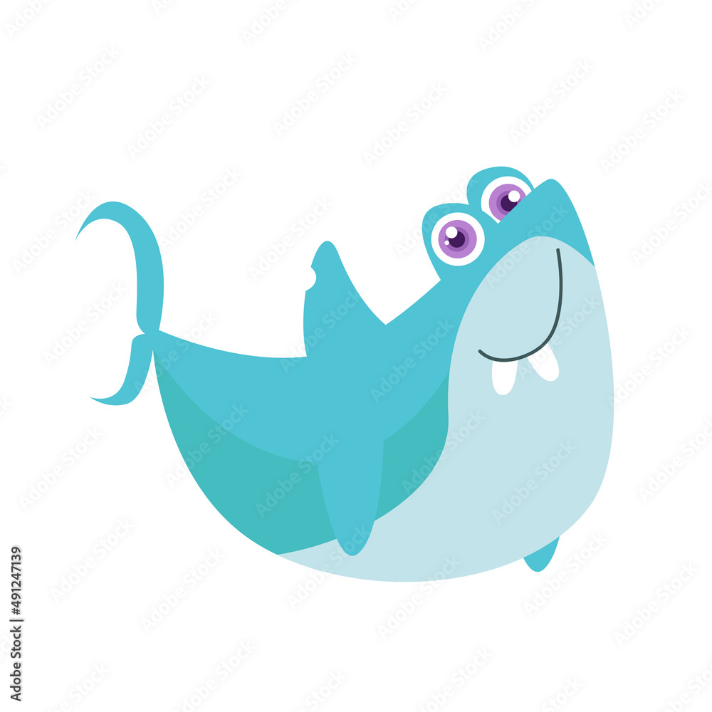 Vector illustration of cute animals on white background Vector illustration of cute animals on white background