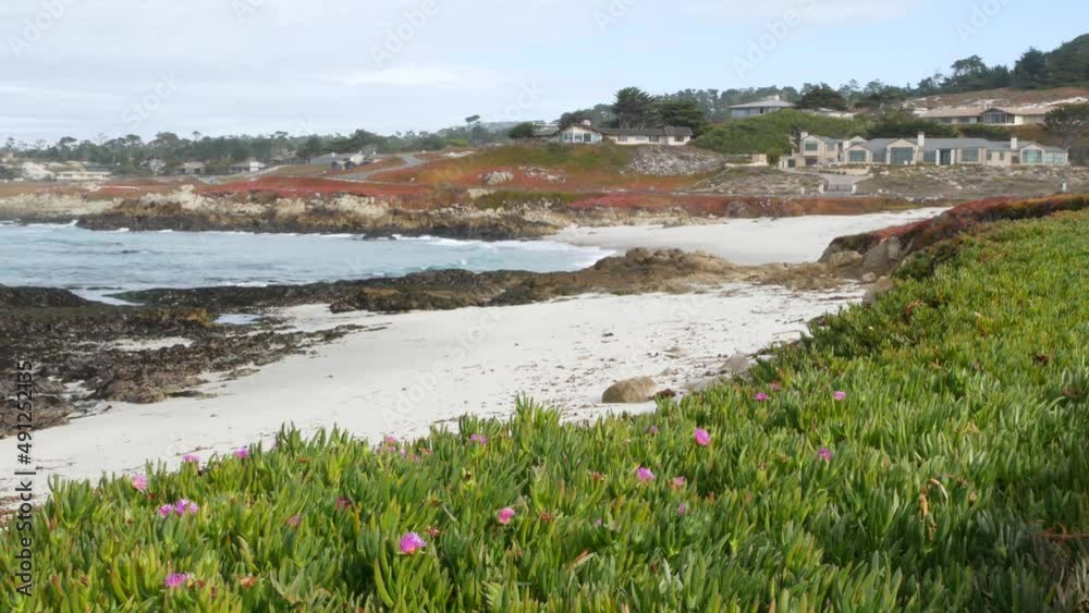 17mile drive, Monterey, California USA. Suburban real estate, houses