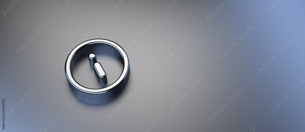 contact icon symbol as a part of communication - 3D Illustration contact icon symbol as a part of communication - 3D Illustration