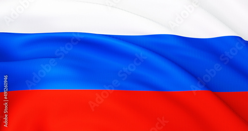 Free Download Russian flag. Russia. 3d render, close up waving flag of Russia. flag symbols of Russia. - GFXLoad