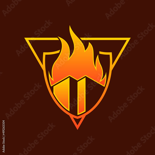 Building Flame Business Logo Design