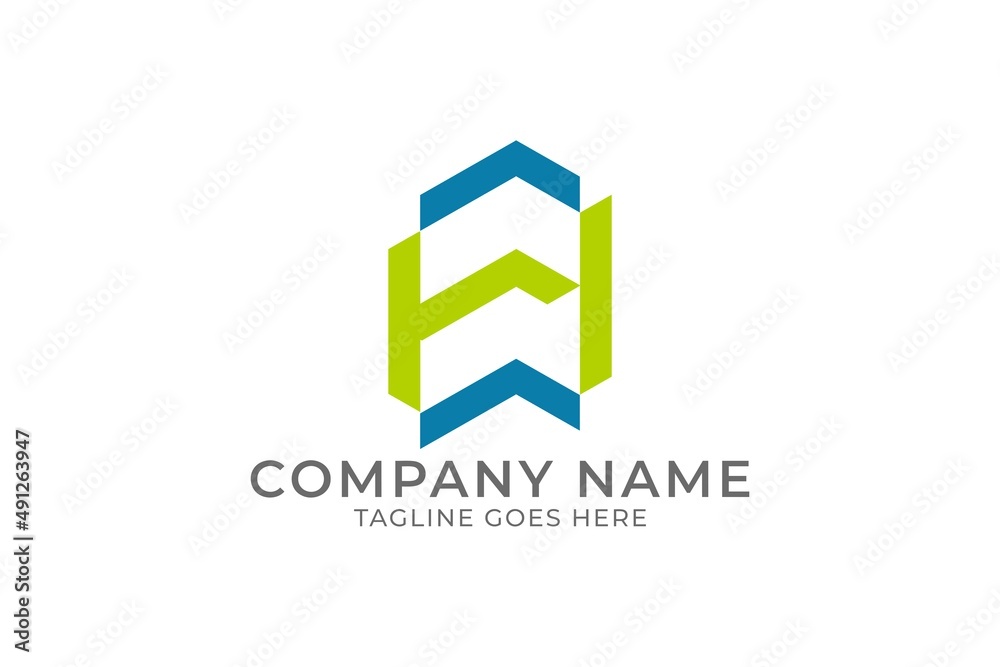 Abstract letter HE or EH logo design, acoountant logo design Abstract letter HE or EH logo design, acoountant logo design