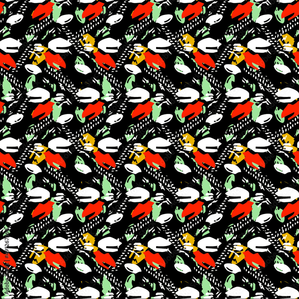 seamless pattern with flowers seamless pattern with flowers