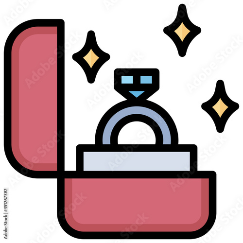 PROPOSAL filled outline icon