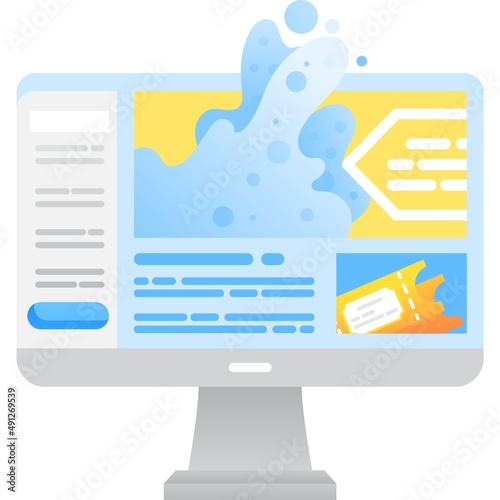Booking app for swimming pool ticket purchase