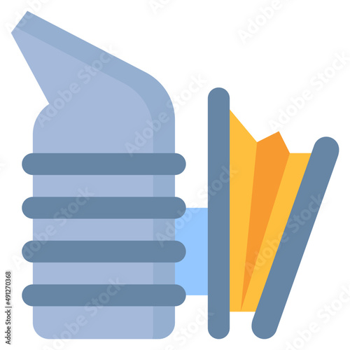 SMOKER flat icon