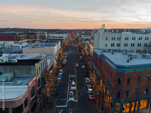 Broad Street Red Bank at Twilight photo