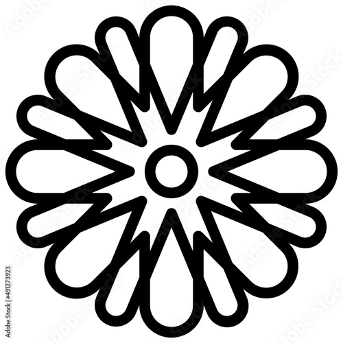 FLOWER26 line icon